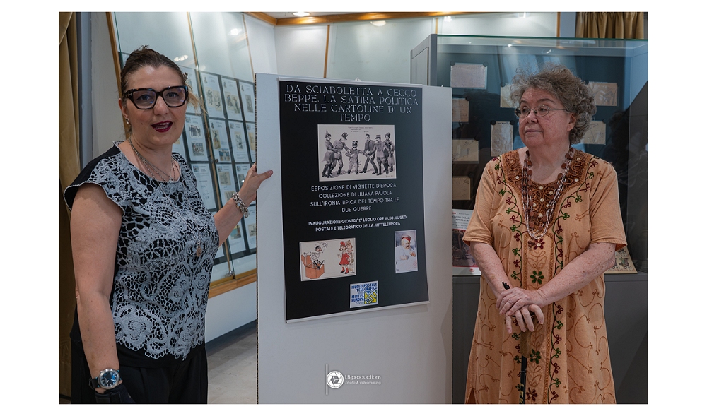 POSTE ITALIANE: INAUGURATA AL MUSEO POSTALE E TELEGRAFICO DELLA MITTELEUROPA LA MOSTRA SULLA SATIRA POLITICA IMPRESSA SULLE CARTOLINE DELLA GRANDE GUERRA