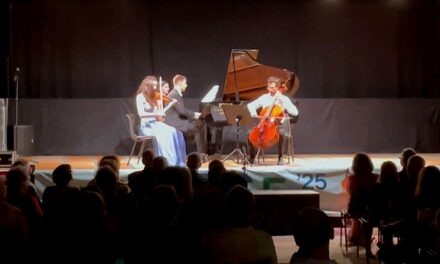 MUSICA CON VISTA HA FATTO UNA SECONDA TAPPA A TRIESTE: Lunedì 14 luglio, nel Parco del Civico Museo Sartorio di Trieste, si è esibito il Trio Kobalt