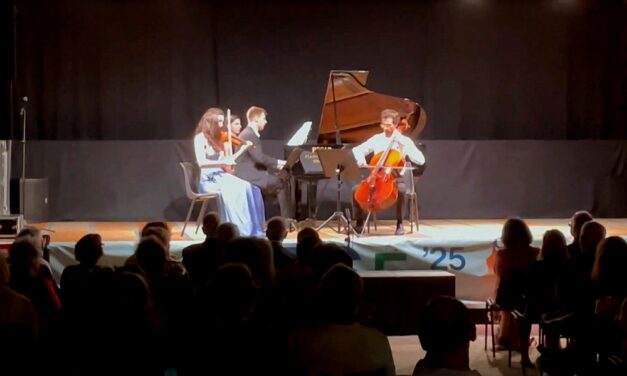 MUSICA CON VISTA HA FATTO UNA SECONDA TAPPA A TRIESTE: Lunedì 14 luglio, nel Parco del Civico Museo Sartorio di Trieste, si è esibito il Trio Kobalt