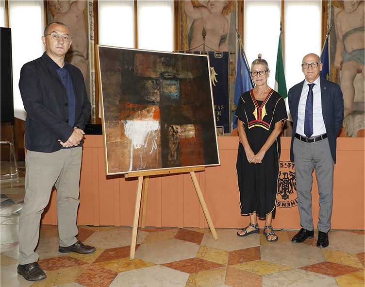 L’OPERA “INTERNO” DI MARIO BALDAN DONATA ALL’UNIVERSITA’ DI UDINE