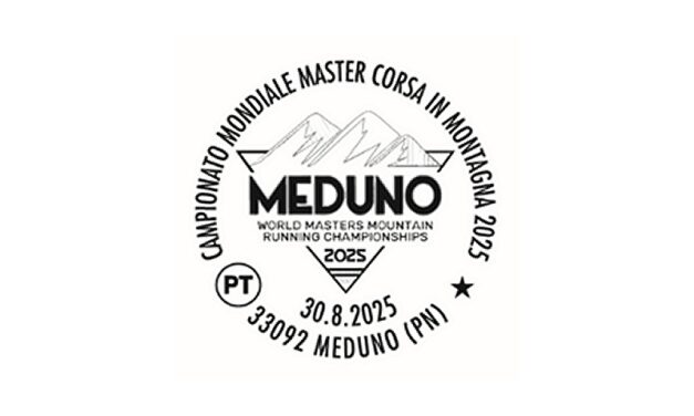 POSTE ITALIANE: A MEDUNO L’ANNULLO FILATELICO SUL CAMPIONATO MONDIALE MASTER DI CORSA IN MONTAGNA