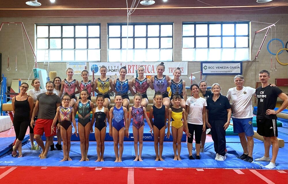 Allenamenti, Collegiali e la preparazione agli Assoluti: l’estate dell’Artistica ’81 Trieste