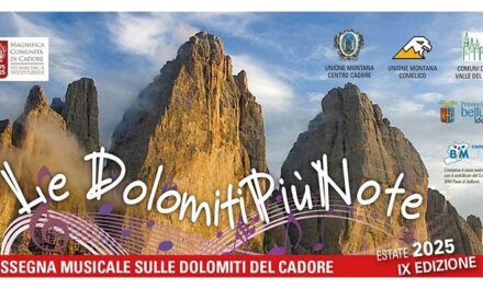 Dolomiti Più Note 2025: rinviato il concerto del 23 agosto al 2 settembre!