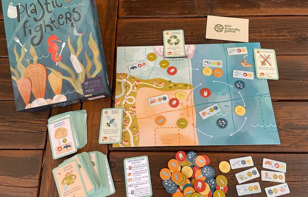 Plastic Fighters: all’Immaginario presentazione del nuovo gioco di società dedicato al problema della plastica in mare