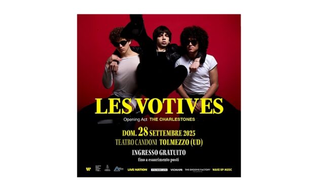 LES VOTIVES IN CONCERTO DOMENICA 28 SETTEMBRE AL TEATRO CANDONI DI TOLMEZZO, GRAN FINALE PER LA FESTA DELLA MELA