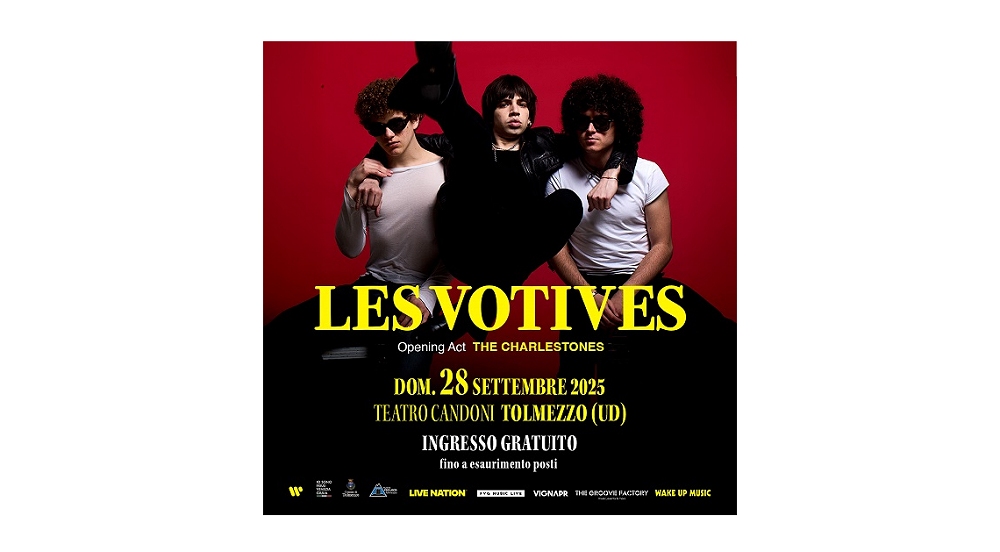 LES VOTIVES IN CONCERTO DOMENICA 28 SETTEMBRE AL TEATRO CANDONI DI TOLMEZZO, GRAN FINALE PER LA FESTA DELLA MELA