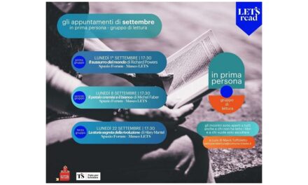 BIBLIOTECA CIVICA HORTIS E MUSEO LETS: A SETTEMBRE RIPRENDONO LE ATTIVITÀ DEI GRUPPI DI LETTURA