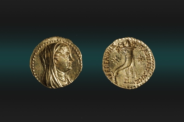 Rarissima moneta d’oro della regina Berenice II scoperta nella Citta di Davide a Gerusalemme