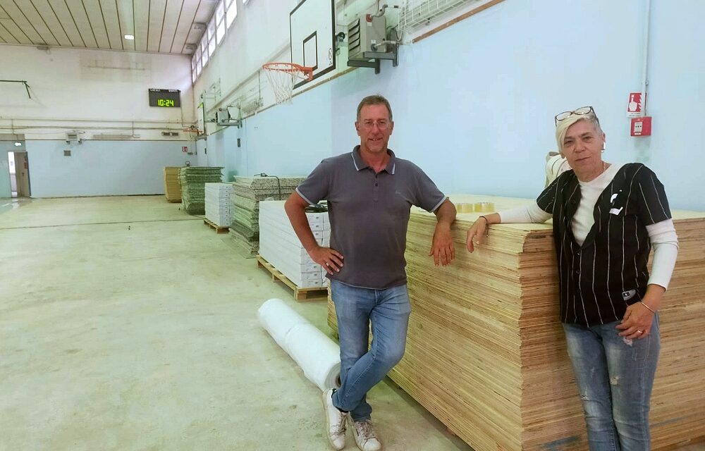 INIZIATI I LAVORI DI RIFACIMENTO DELLA PALESTRA PACCO A MUGGIA