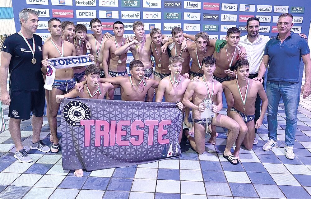 Pallanuoto Allievi B: Trieste è campione d’Italia!
