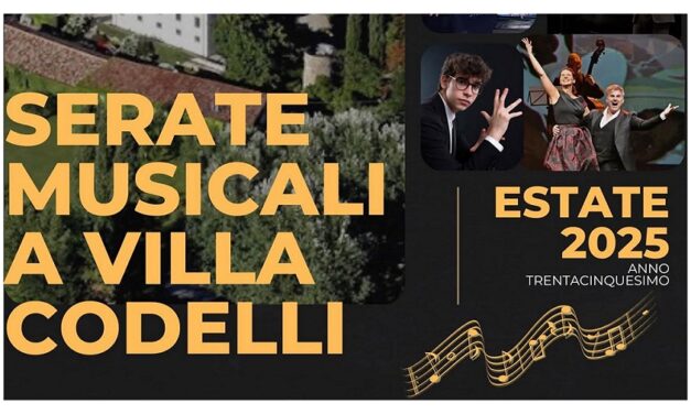 SERATE MUSICALI A VILLA CODELLI: “LA MAGIA DEL PIANOFORTE” DI MARTINA FREZZOTTI APRE LA 35ª EDIZIONE