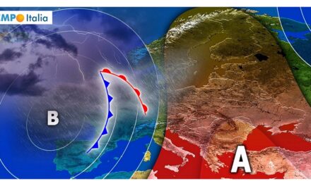 TEMPO ITALIA: brusco cambiamento meteo, stop al caldo estremo, in arrivo temporali diffusi