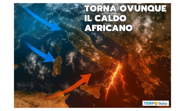Meteo 7 Giorni: Domenica migliora, ma da Lunedì tornano piogge e temporali