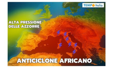 TEMPO ITALIA: l’Alta Pressione africana inizia a cedere, arrivano i temporali e il refrigerio