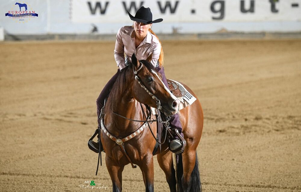 Equitazione UISP FVG: Giorgia Gori Campionessa europea di “Reining Amateur”
