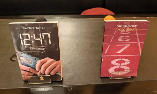 PRESENTATO AL “CAFFÈ SAN MARCO” DA CRISTINA BENUSSI ALLA PRESENZA DELL’AUTORE SAVERIO FATTORI IL LIBRO “12:47”