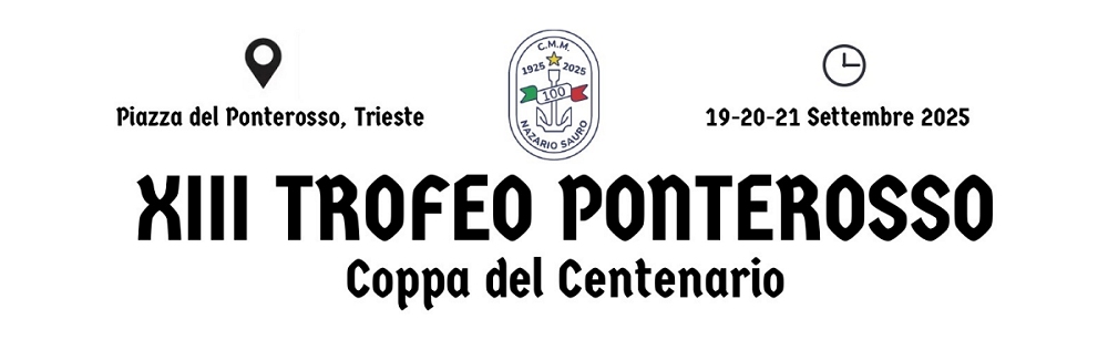 TROFEO PONTEROSSO CANOA POLO