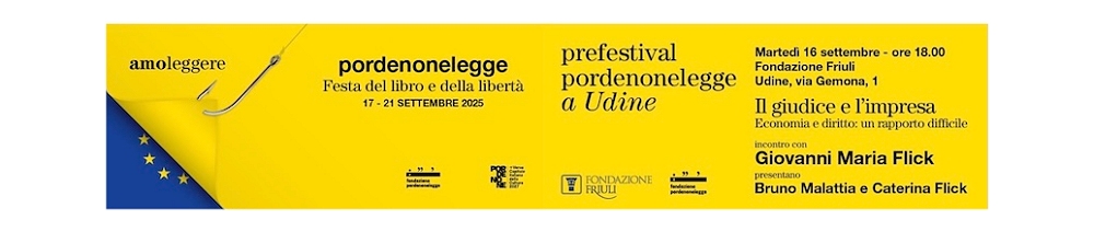 PORDENONELEGGE: A UDINE L’ANTEPRIMA CON IL GIURISTA GIOVANNI MARIA FLICK