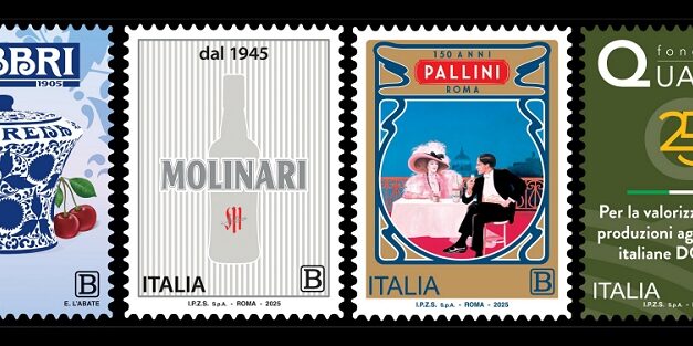 POSTE ITALIANE: EMESSI 7 FRANCOBOLLI DEDICATI AL SETTORE ALIMENTARE