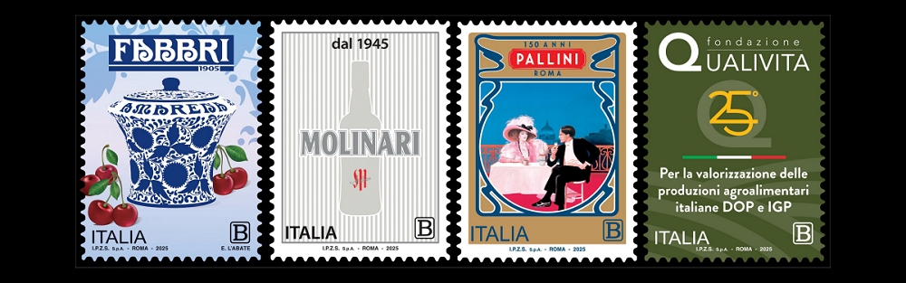 POSTE ITALIANE: EMESSI 7 FRANCOBOLLI DEDICATI AL SETTORE ALIMENTARE