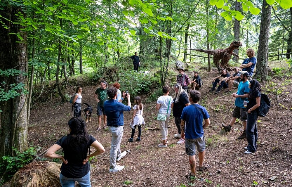 A Paluzza 8 nuove opere di Land Art nell’area di Torre Moscarda