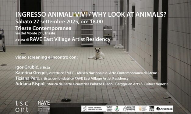 INGRESSO ANIMALI VIVI / WHY LOOK AT ANIMALS? Video screening e incontro da Trieste Contemporanea