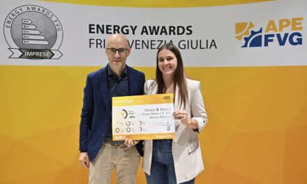 APE FVG: VENICA&VENICA VINCE IL PREMIO ENERGY AWARDS FVG 2025