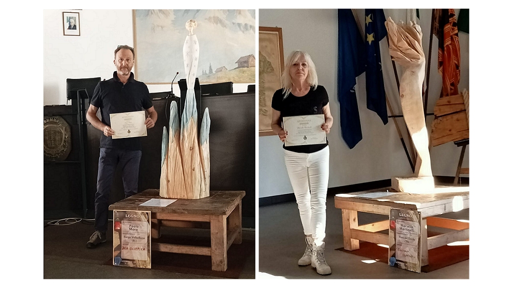 EX TEMPORE DI SCULTURA SU LEGNO, AURONZO DI CADORE: I VINCITORI DELLA 33^ EDIZIONE