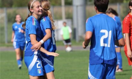 DEBUTTO OK PER LE AZZURRINE U17 AL FEMALE FOOTBALL TOURNAMENT DI GRADISCA D’ISONZO