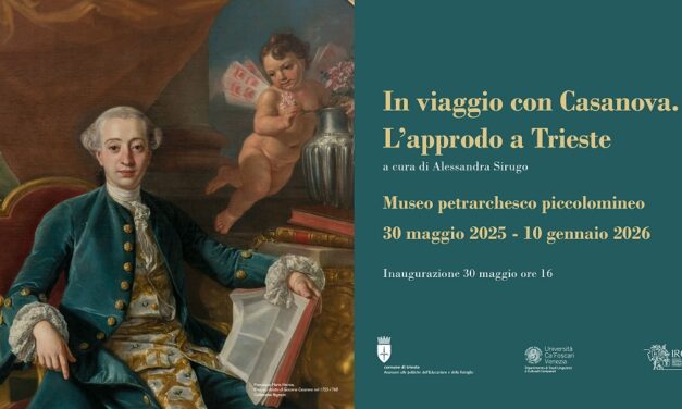 MARTEDÌ 30 SETTEMBRE 2025: PERCORSO NELLA VITA E NELLE OPERE DI GIACOMO CASANOVA
