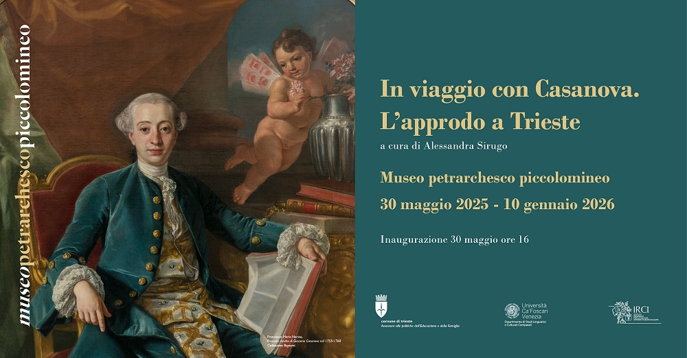 MARTEDÌ 30 SETTEMBRE 2025: PERCORSO NELLA VITA E NELLE OPERE DI GIACOMO CASANOVA