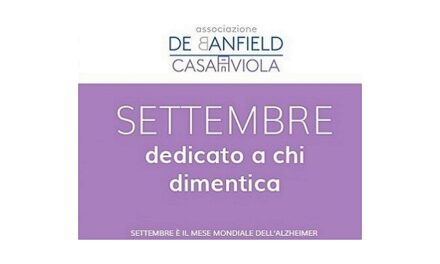 DOMENICA 21 SETTEMBRE L’INIZIATIVA DELL’ASSOCIAZIONE DE BANFIELD PER LA GIORNATA MONDIALE DELL’ALZHEIMER M’ILLUMINO DI VIOLA