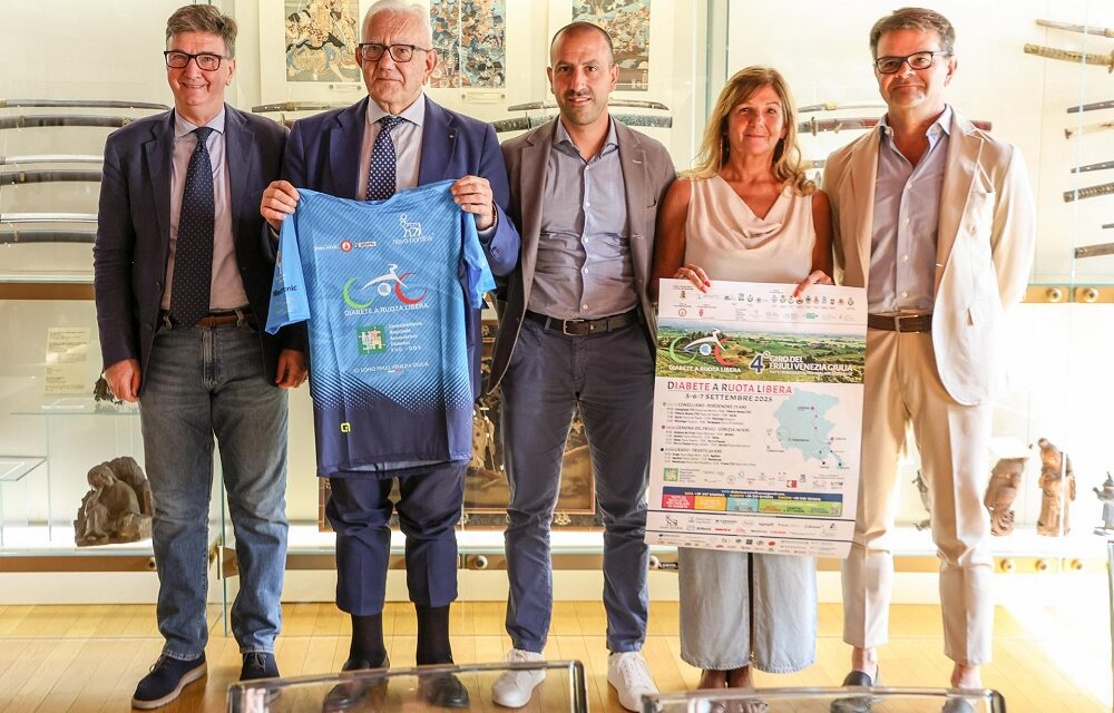 DOMENICA POMERIGGIO APPRODA IN PIAZZA UNITÀ LA QUARTA EDIZIONE DELLA PEDALATA BENEFICA “DIABETE A RUOTA LIBERA”