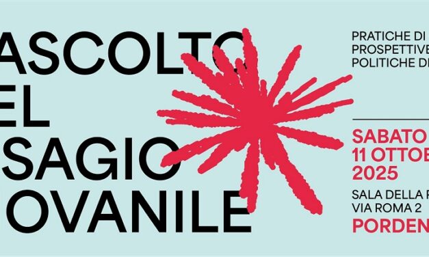 L’ASCOLTO DEL DISAGIO GIOVANILE: SE NE PARLA A PORDENONE