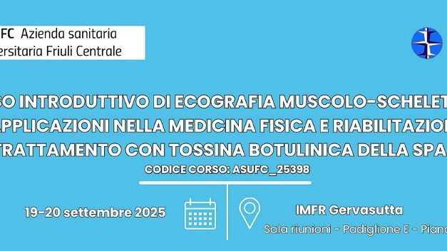 PRIMO IMPORTANTE APPUNTAMENTO MEDICO NEL CAMPO DELLA MEDICINA E CHIRURGIA ECOGRAFICA NON INVASIVA AL “GERVASUTTA” DI UDINE