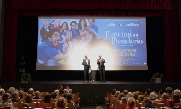 ESPRIMI UN DESIDERIO: GRANDE PARTECIPAZIONE A PALMANOVA CON IL REGISTA VOLFANGO DE BIASI E MAX ANGIONI PER L’ANTEPRIMA REGIONALE