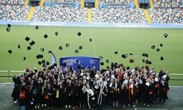 IN CINQUEMILA ALLO STADIO PER IL QUINTO GRADUATION DAY DELL’UNIVERSITÀ DI UDINE