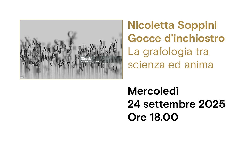 Gocce d’inchiostro La grafologia tra scienza ed anima Conferenza di Nicoletta Soppini all’Antico Caffè San Marco