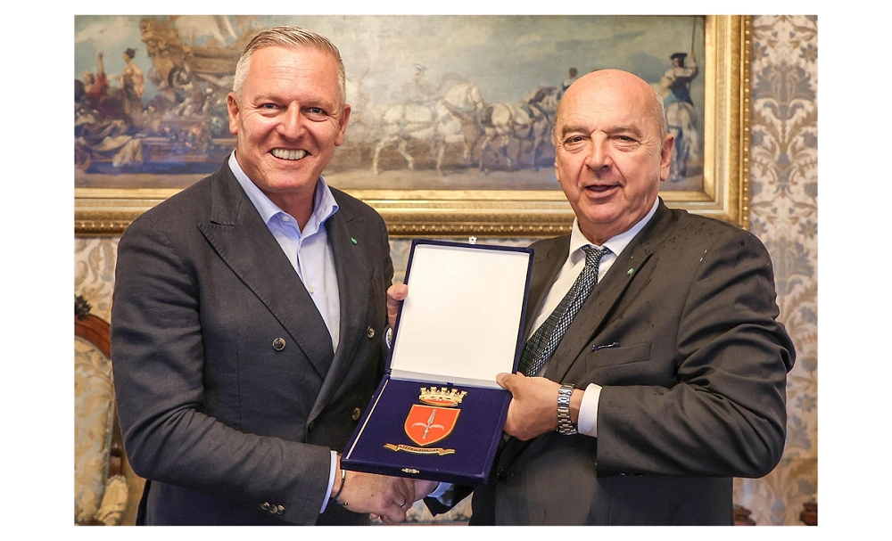 IL SINDACO ROBERTO DIPIAZZA HA RICEVUTO IL GOVERNATORE DELLA STIRIA MARIO KUNASEK