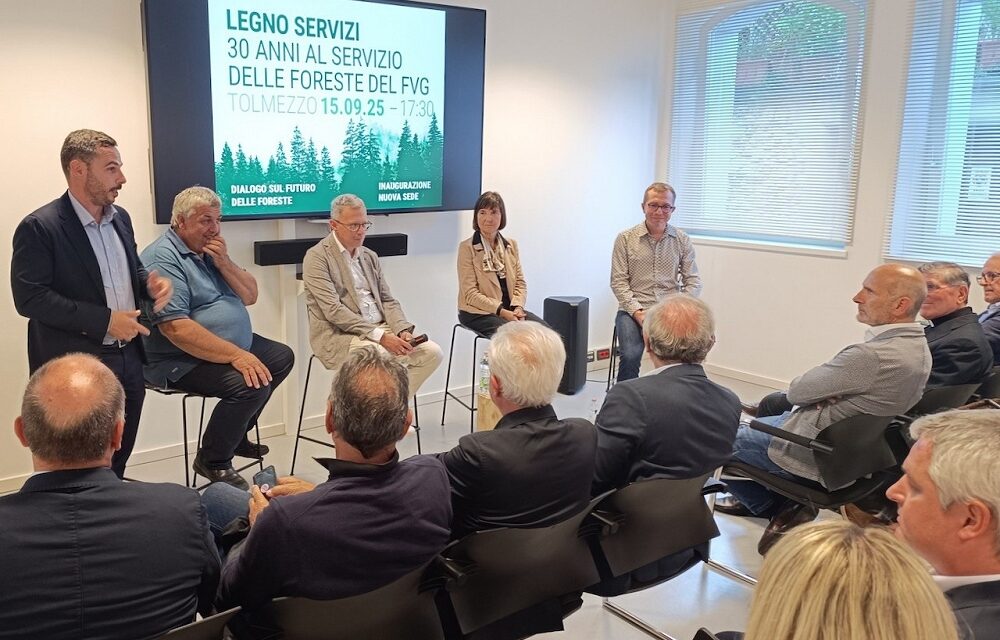 Legno Servizi compie 30 anni e inaugura la sede a Tolmezzo