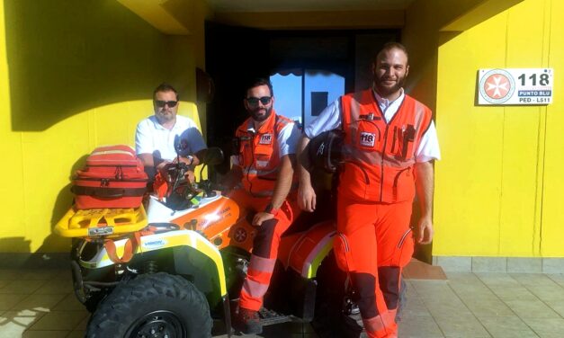 Oltre 900 interventi sanitari  gestiti al Punto Blu di Lignano Pineta: il bilancio della collaborazione tra S.O.G.I.T. – Croce di San Giovanni – e società Lignano Pineta