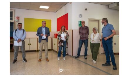 PRESENTATI I LAVORI DI MANUTENZIONE STRAORDINARIA ALLA SCUOLA DELL’INFANZIA MILLECOLORI DI VIA SALVORE 12