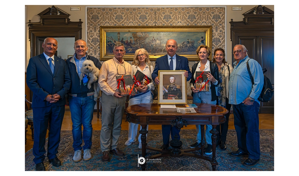 IL SINDACO DIPIAZZA HA RICEVUTO I DISCENDENTI DEL TRIESTINO ILLUSTRE NICOLÒ GAUDENZIO VINCENZO MINIUSSI