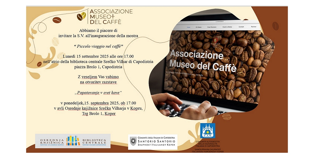 ASSOCIAZIONE MUSEO DEL CAFFÈ: UNA MOSTRA A CAPODISTRIA CON CAFFETTIERE, MACININI, “BRUSTOLINI” E ALTRI STRUMENTI D’EPOCA