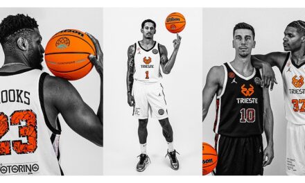 PALLACANESTRO TRIESTE SVELA LA MAGLIA PER LA BASKETBALL CHAMPIONS LEAGUE: UN RITORNO IN EUROPA NEL SEGNO DELLA LEGGENDA