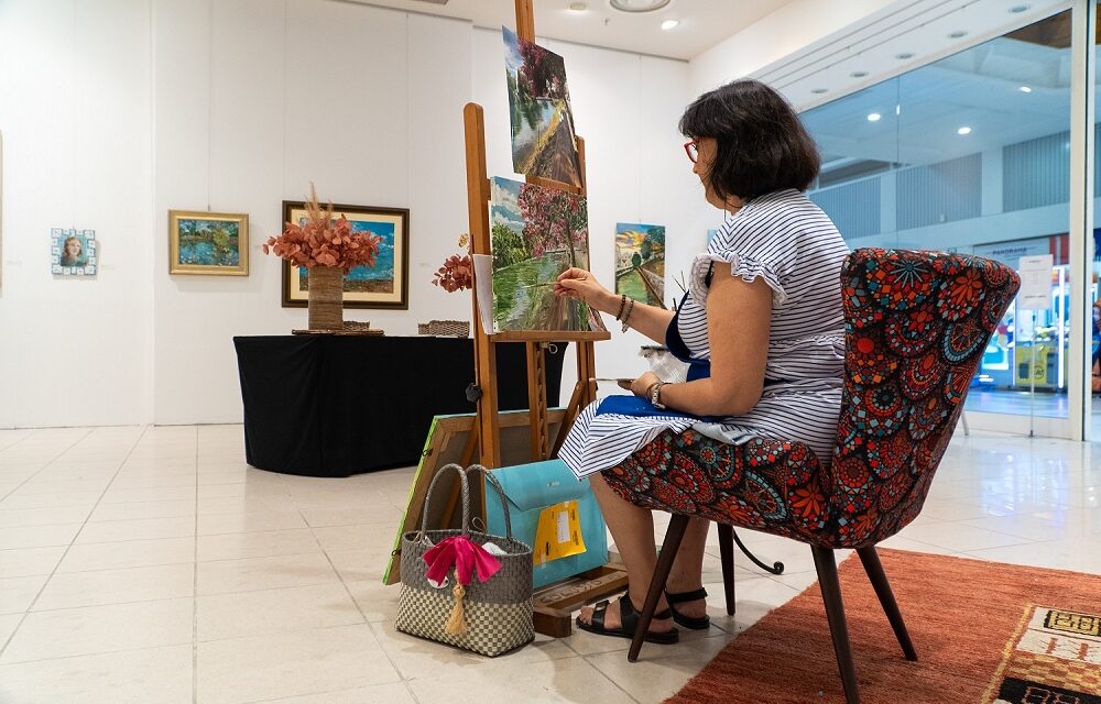 UNO SPAZIO ARTISTICO PERMANENTE AL CENTRO COMMERCIALE PANORAMA DI VILLORBA