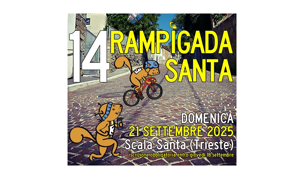 SABATO 20 E DOMENICA 21 SETTEMBRE 2025 “14ª RAMPIGADA SANTA”: PROVVEDIMENTI IN LINEA DI VIABILITÀ