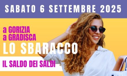 Sabato 6 settembre torna lo SBARACCO: oltre 40 adesioni a Gorizia e a Gradisca d’Isonzo