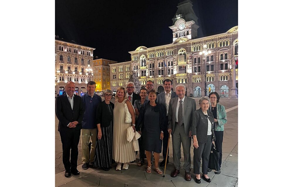 Gli Svizzeri di Trieste incontrano l’Ambasciatore e il Console generale di Svizzera