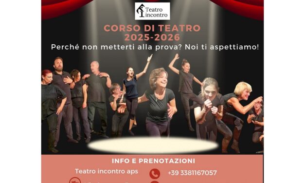 Teatro incontro presenta il corso di teatro 2025 – 2026